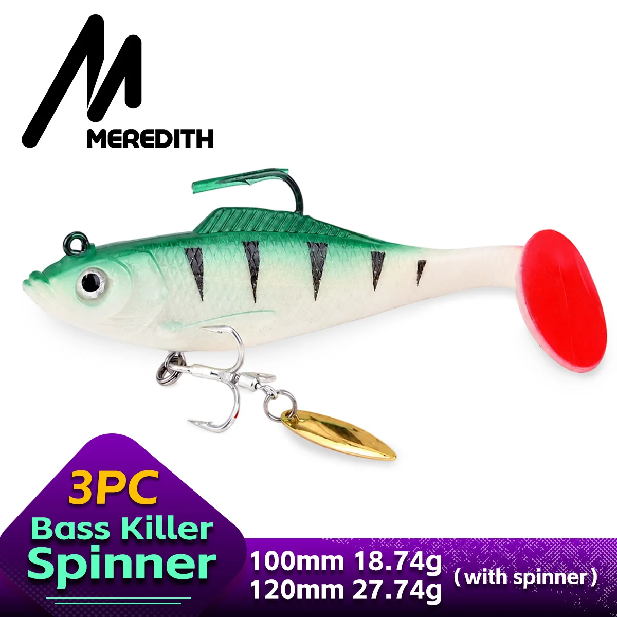 MEREDITH Spinning Lure 10cm 12 - Fishing Lure Blade Bait 评论和价格