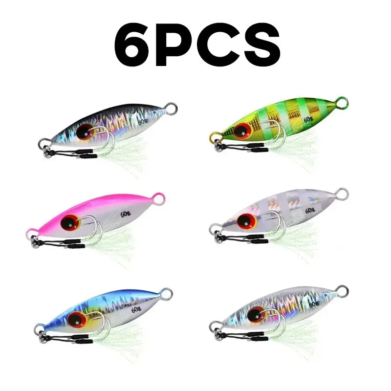 Inchiku Metal Jig Spoon Lure 6 - Fishing Lure Buzzbait 评论和价格