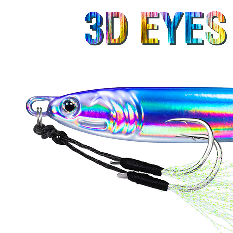 7Pcs 40g 60g 80g 100g Luminous - Fishing Lure Spinnerbait 评论和价格