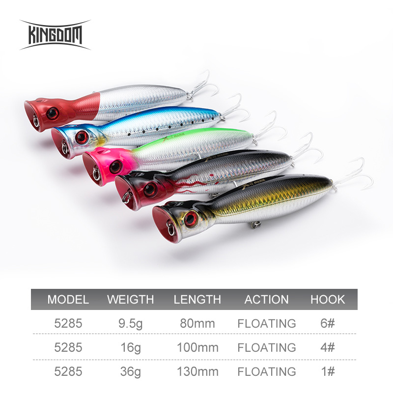 Kingdom Floating Popper Fishin - Fishing Lure Popper 评论和价格
