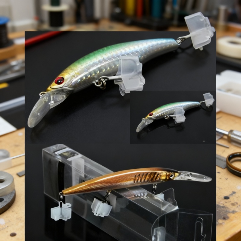 195Pcs Open Slot Treble Hook P - Fishing Lure Making Kit 评论和价格